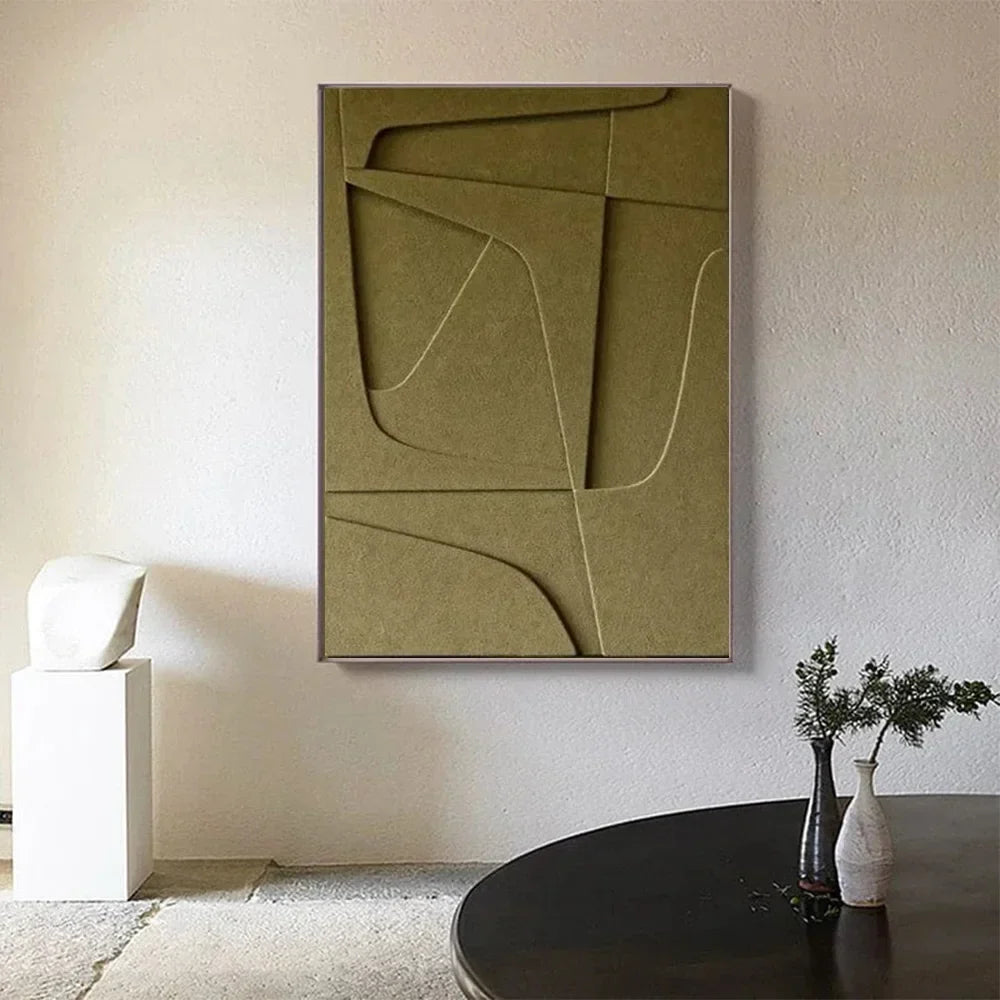 VisionCraft - Geraffineerde abstracte kunstdecoratie voor inspirerende thuisruimtes