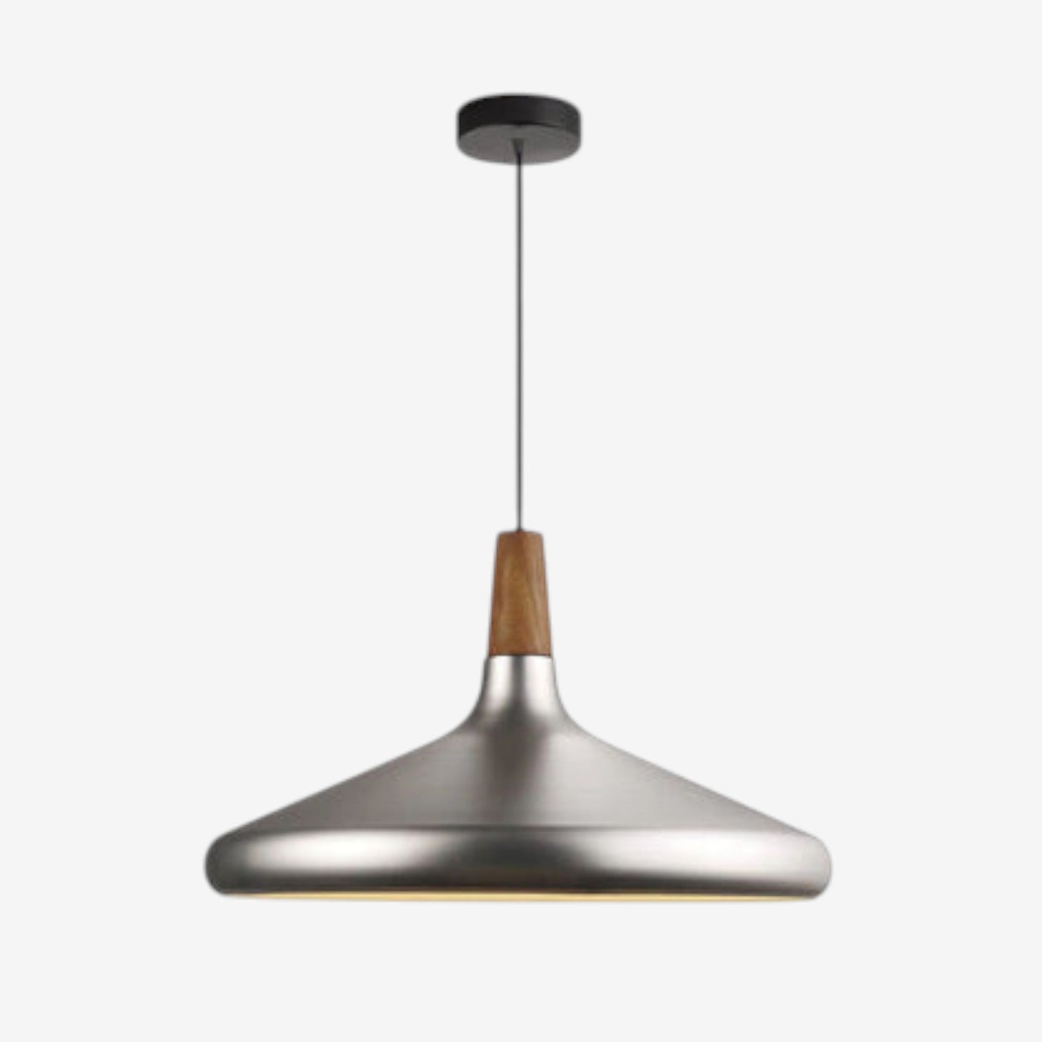 LumaNord – Hanglamp met IJzeren en Houten Kap