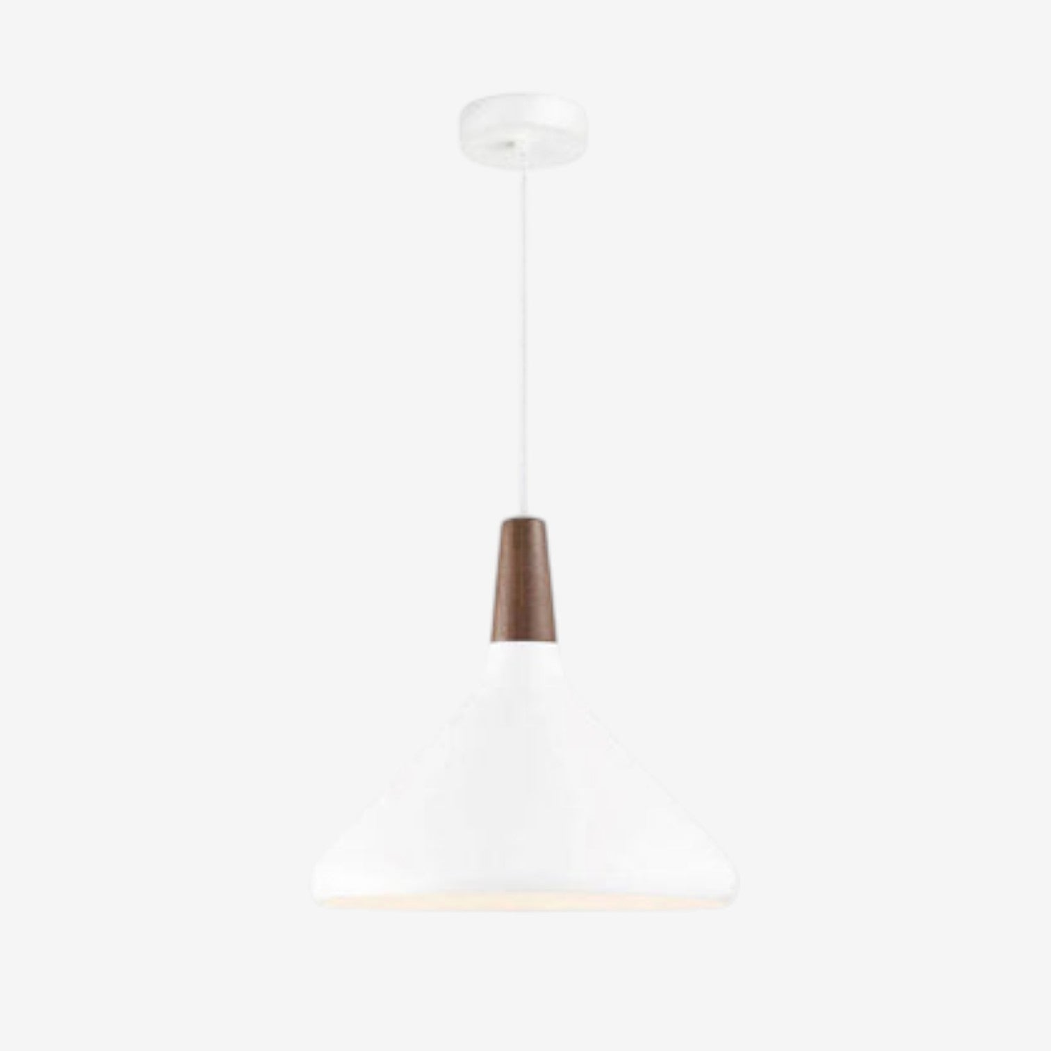 LumaNord – Hanglamp met IJzeren en Houten Kap