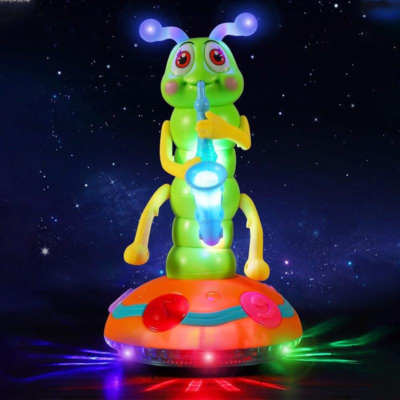 GroovyBug - Dansende Saxofoon Rups met Licht en Muziek