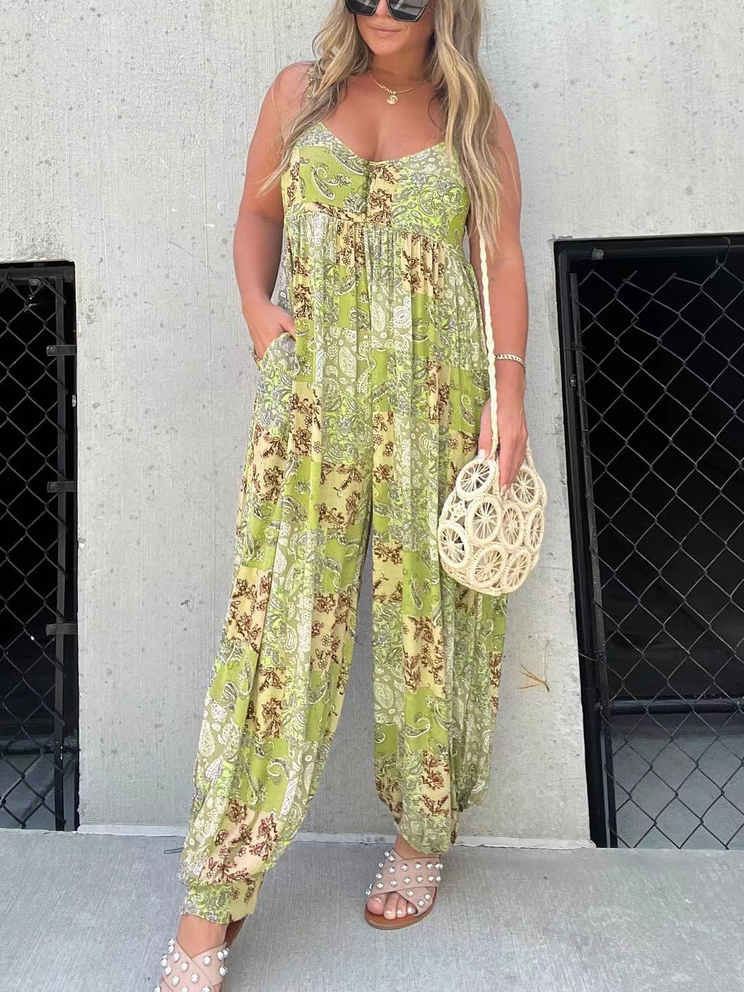 PrintSplash™ - Halter Chique jumpsuit