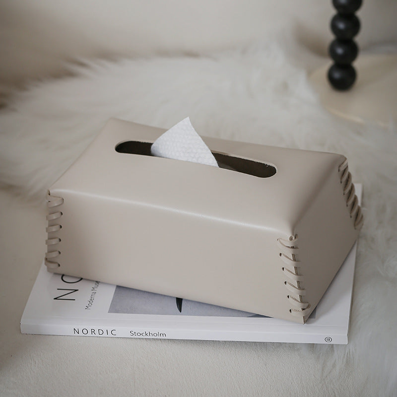 TissueNest - Functionele tissuebox met artistieke in elkaar grijpende details