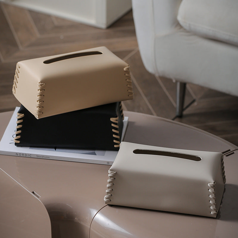 TissueNest - Functionele tissuebox met artistieke in elkaar grijpende details