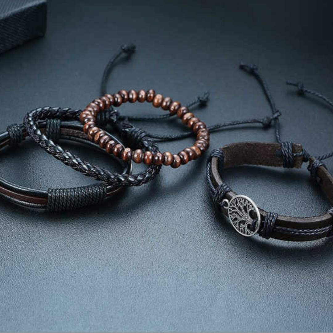 George - Vintage levensboomarmband symboliseert groei, kracht en overvloed