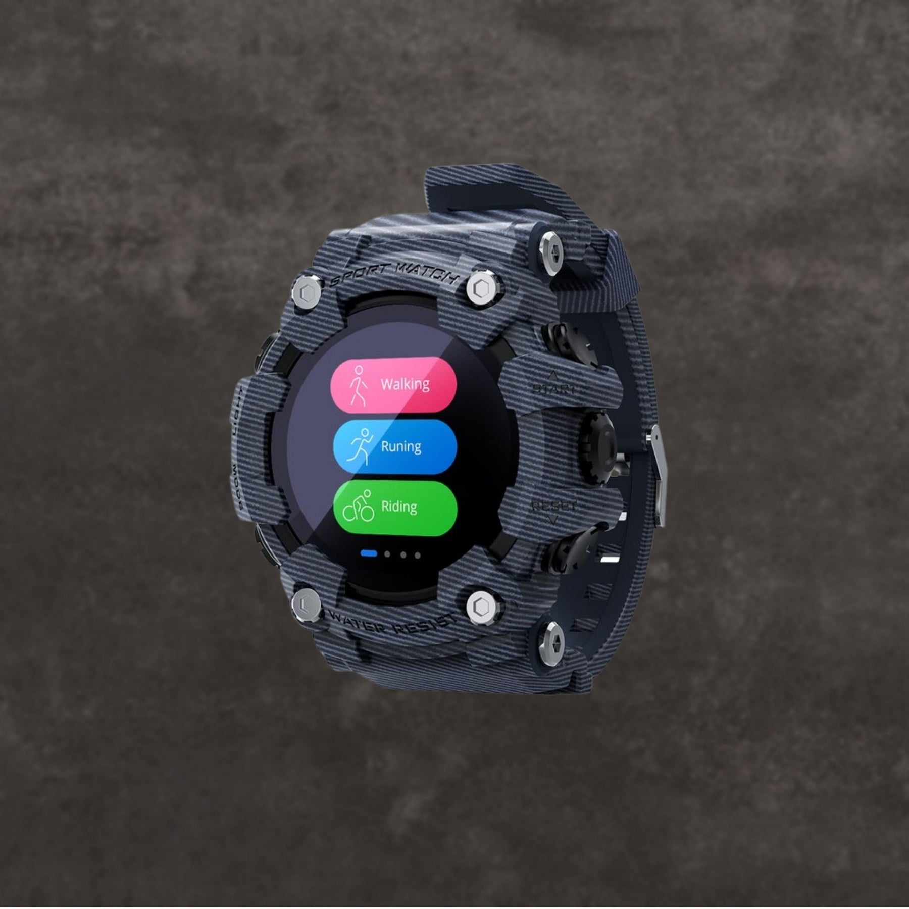 Robert - Smartwatch van militaire kwaliteit voor ultieme duurzaamheid en prestaties