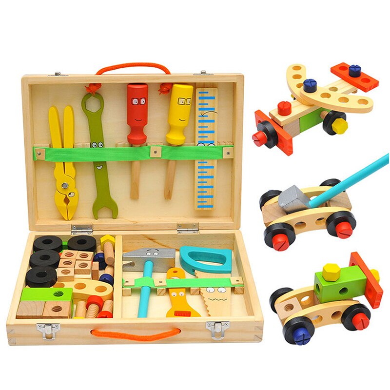 ToolMaster - Houten gereedschapsset om creativiteit en motoriek te stimuleren