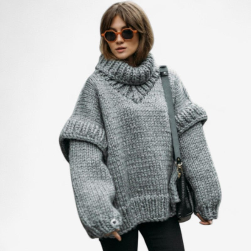 Maria – Oversized trui met lange mouwen