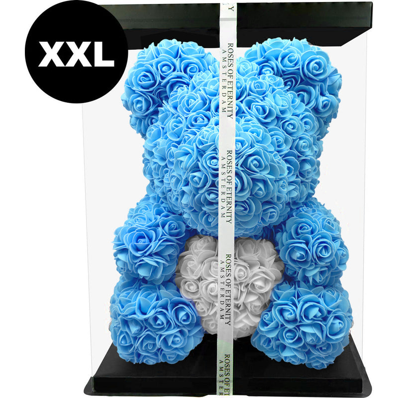 BlossomBear - Handgemaakte Rose Beer met precisie vakmanschap en Rose Details