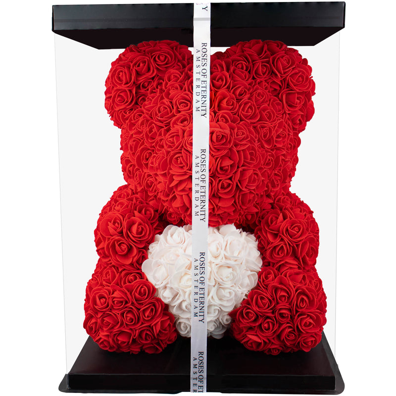 BlossomBear - Handgemaakte Rose Beer met precisie vakmanschap en Rose Details