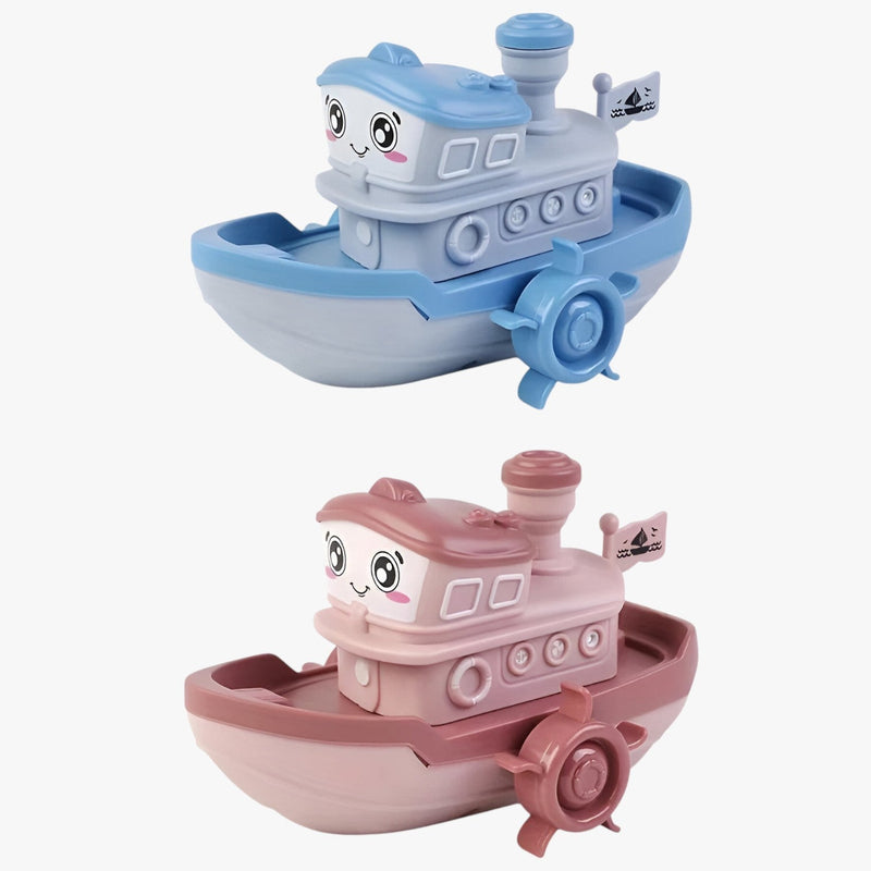 WasserSpass – Opwindbare badspeelgoedboot met afgeronde randen en compacte lichaamsvorm