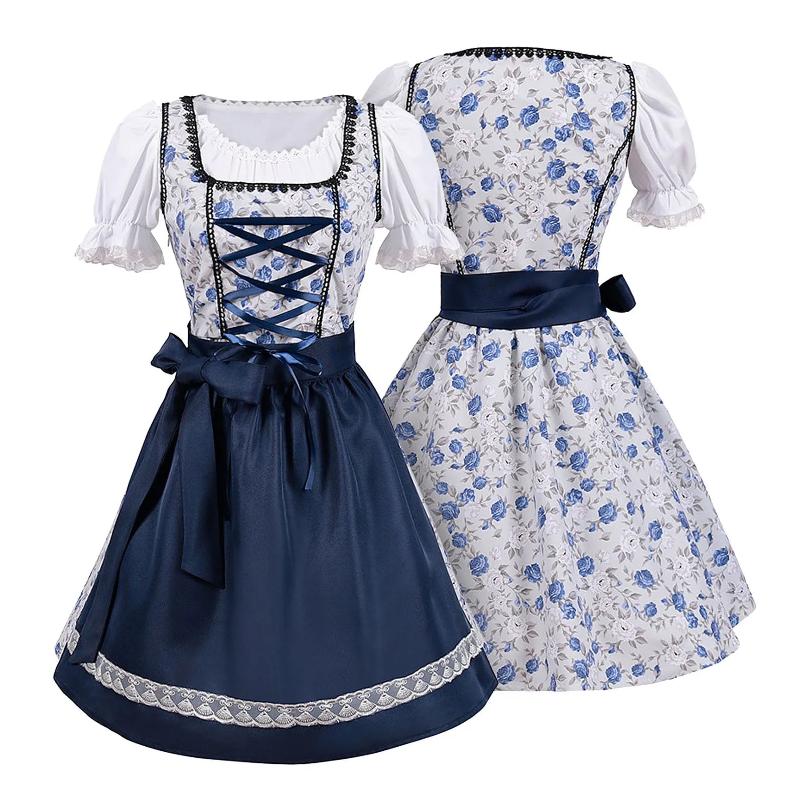 Christy - Delicaat kantontwerp met klassieke schort voor Oktoberfest Charme