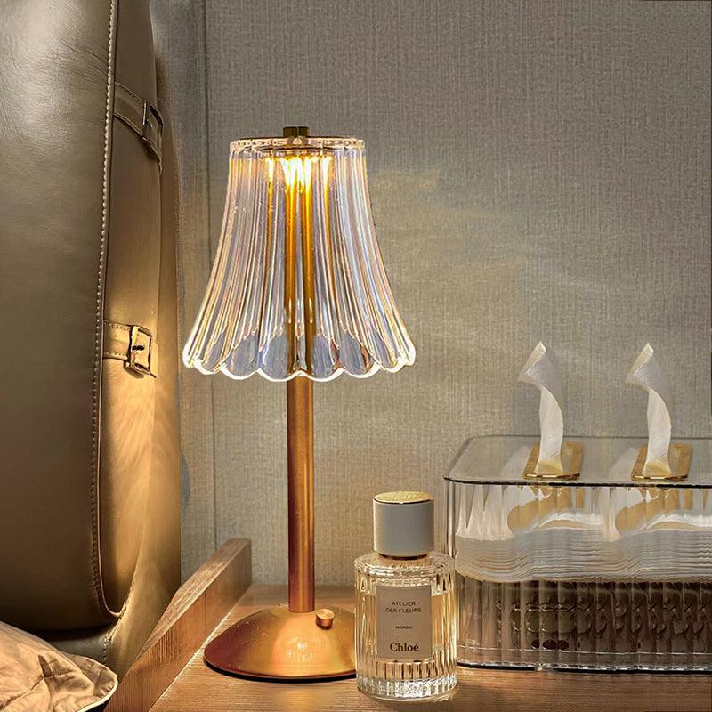 RadiantGlow - Draadloze Vintage Tafellamp voor moeiteloze stijl