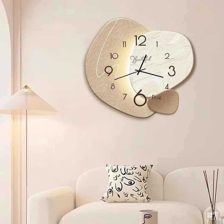 LuxeTime - Geraffineerde minimalistische wandklok voor eigentijdse interieurs