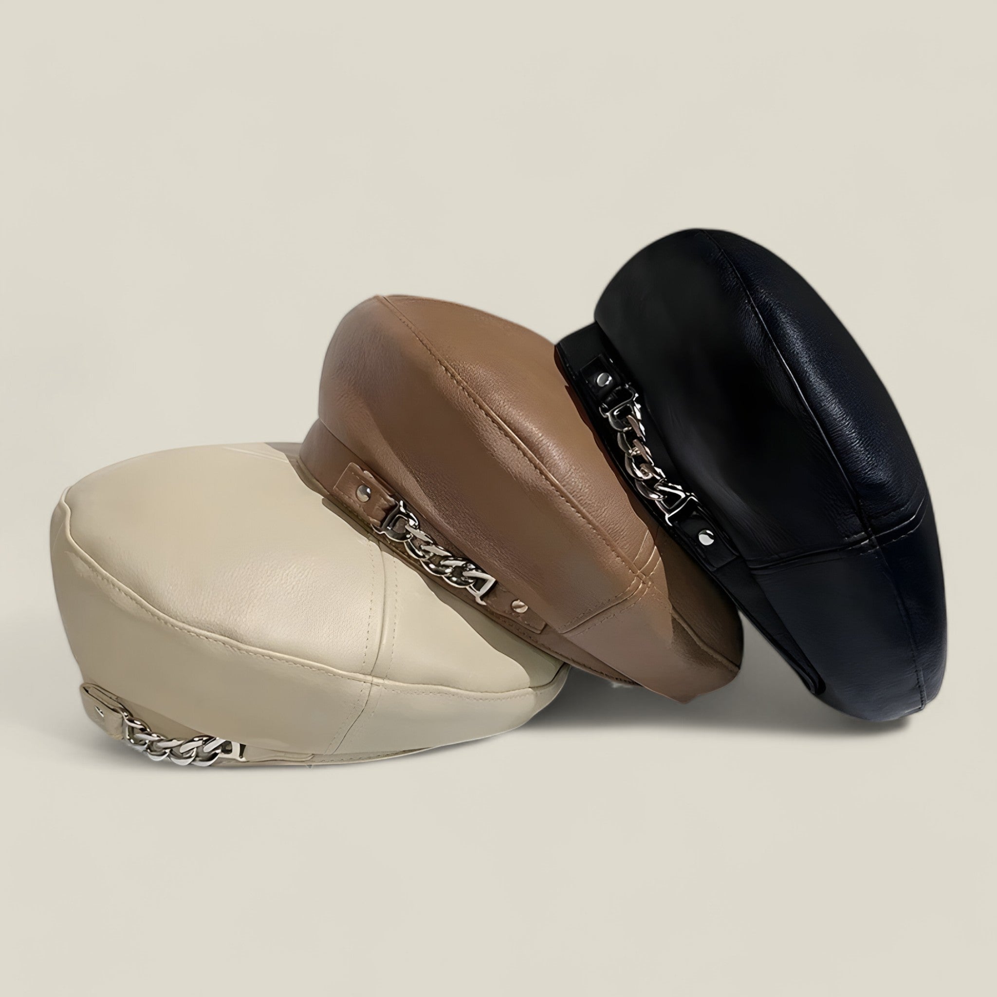 Riley - Stijlvolle baret met door schilders geïnspireerd modern en elegant design