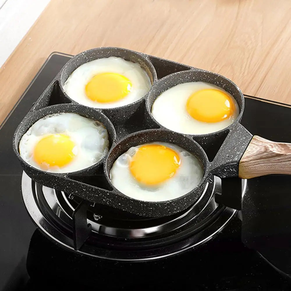 OmeletMaster - vierdelige koekenpan voor het perfecte ontbijt
