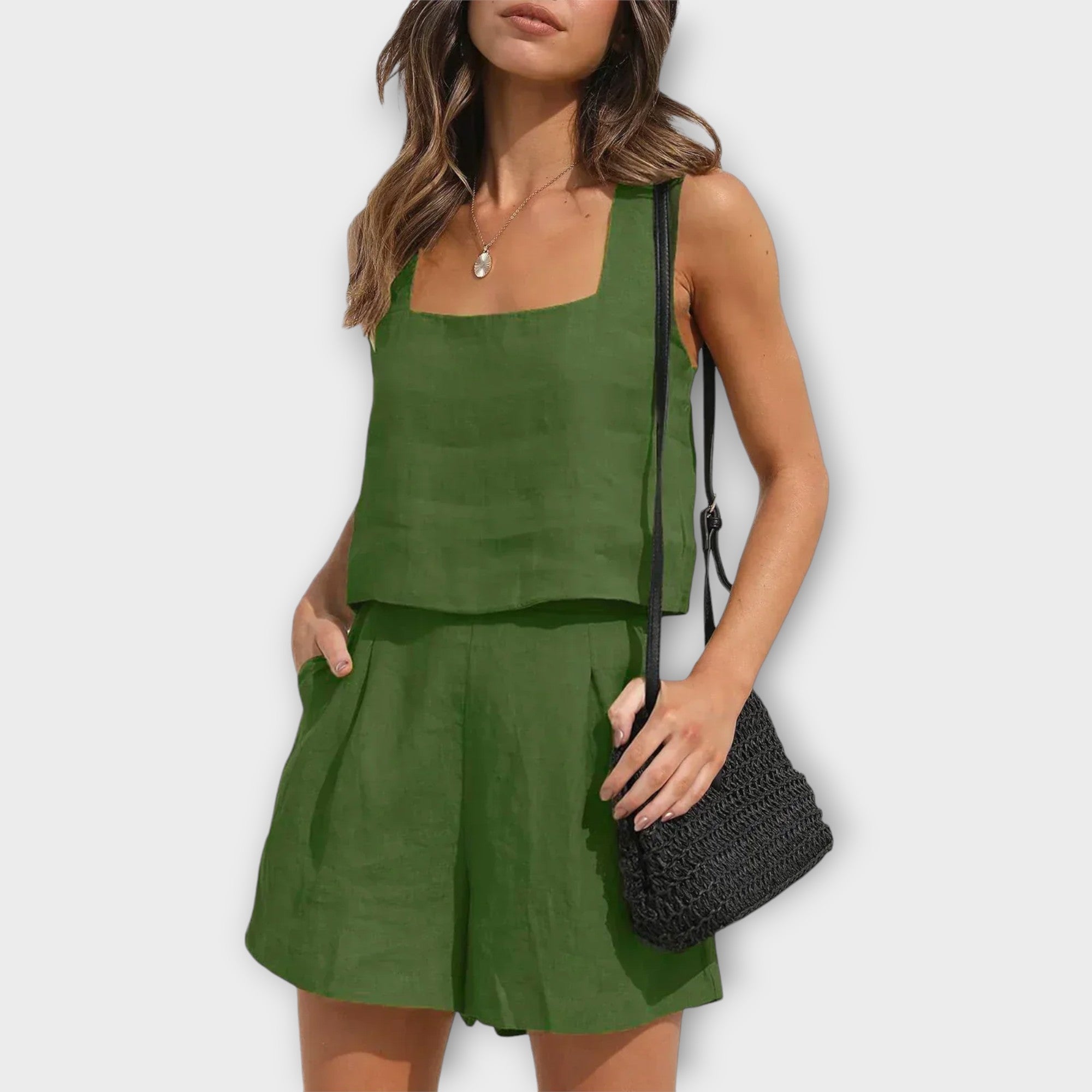 Denise - Elegante tweedelige set met rok