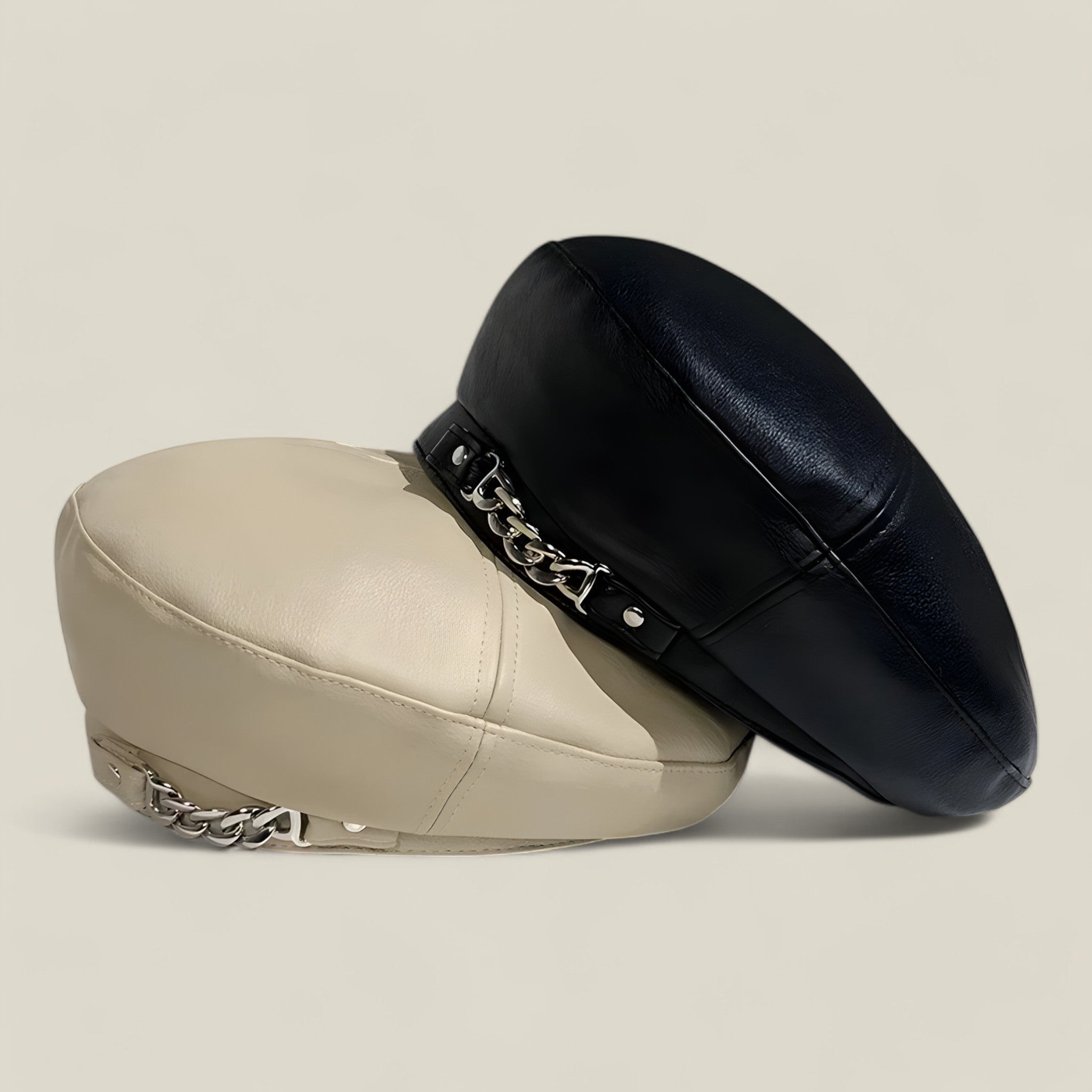 Riley - Stijlvolle baret met door schilders geïnspireerd modern en elegant design