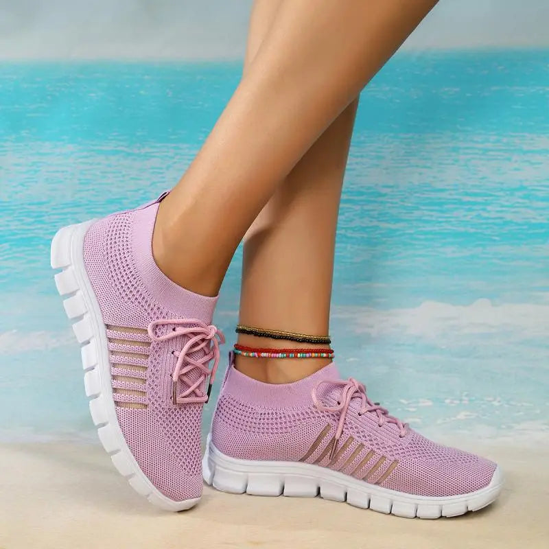 Ella - Essentiële alledaagse schoenen met platte hak en ronde teen
