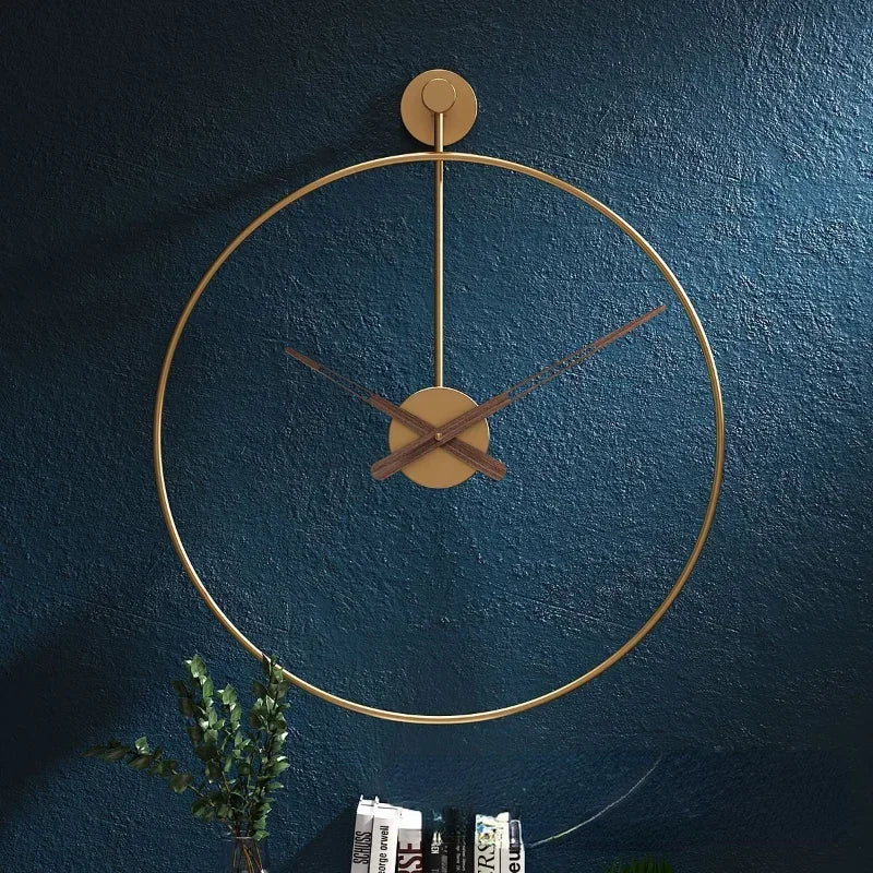 TimeSleek - Moderne Wandklok Voor Moeiteloze Elegantie