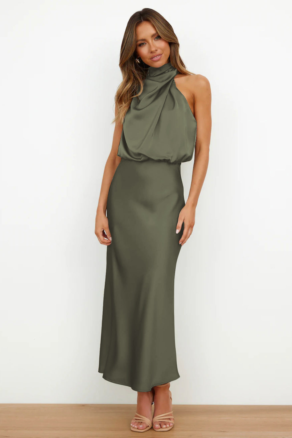 SilkElegance™ - Off Shoulder Jurk