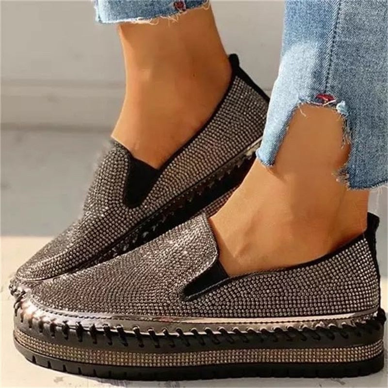 Jalina - Stijlvolle orthopedische schoenen met fonkelende details