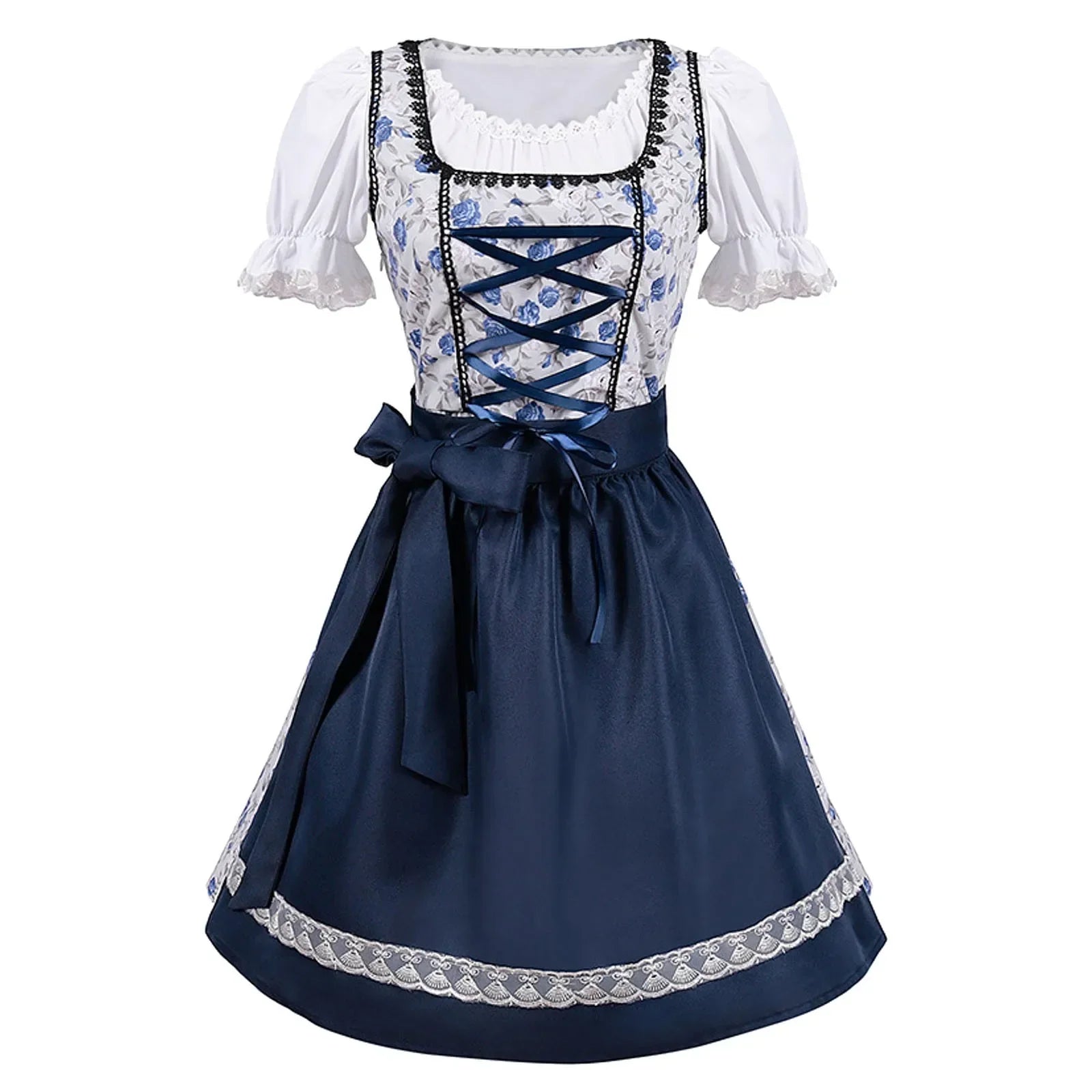 Christy - Delicaat kantontwerp met klassieke schort voor Oktoberfest Charme