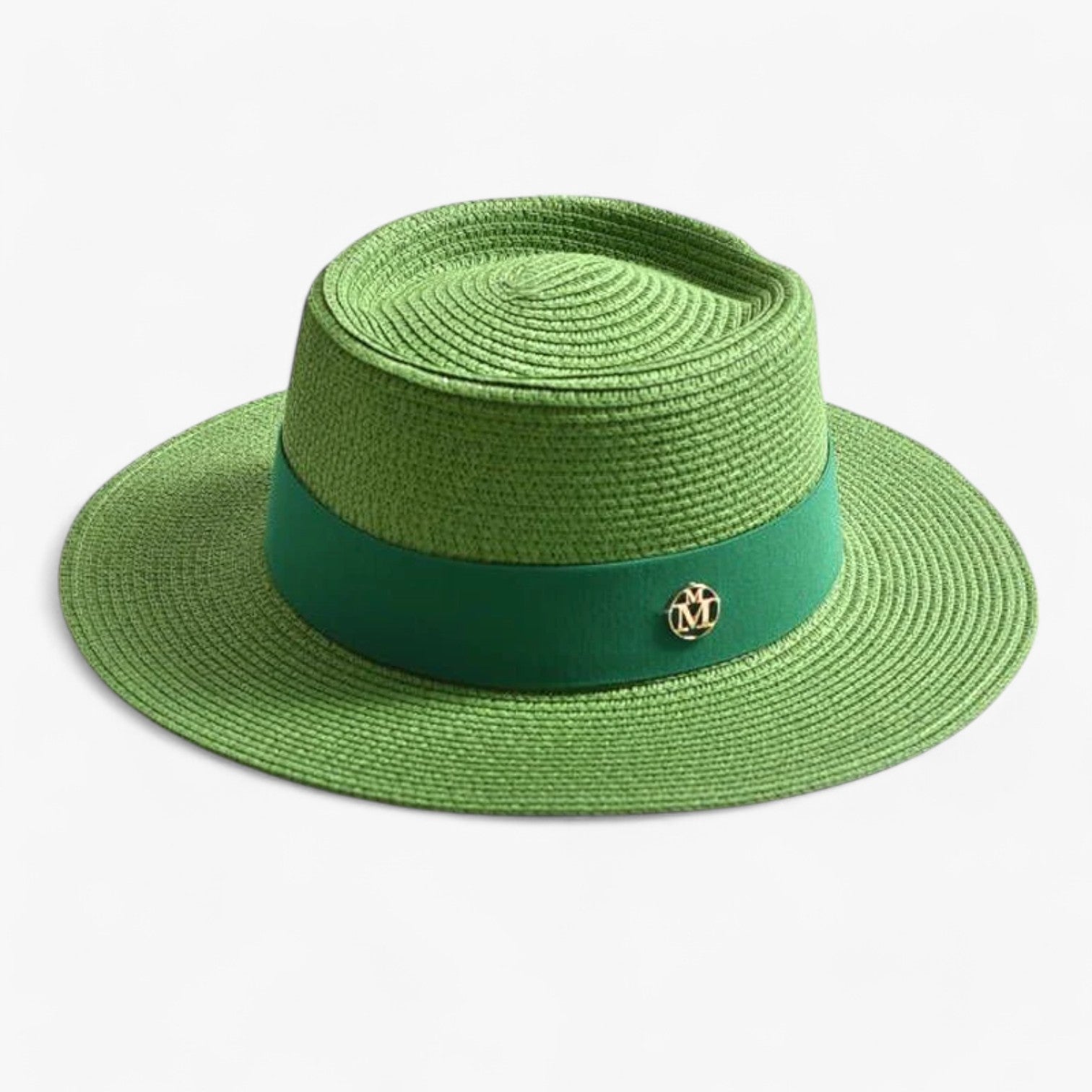 Variant image for Clara - Elegante Minimalistische Strohoed met Brede Rand-8