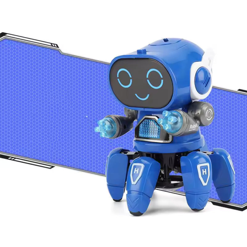 DynaBot - Op afstand bestuurbare dansende robot met muziek en licht