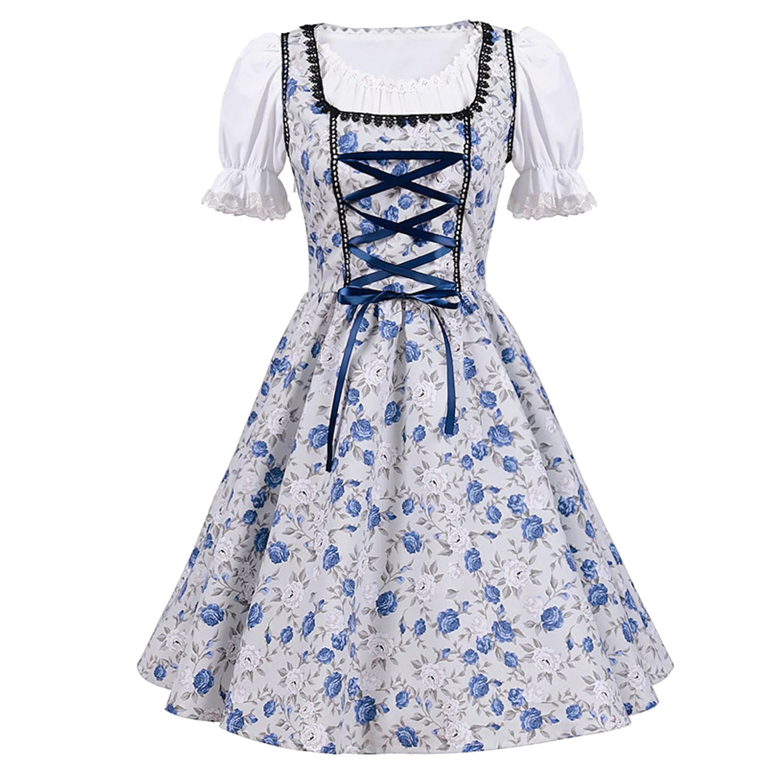 Christy - Delicaat kantontwerp met klassieke schort voor Oktoberfest Charme