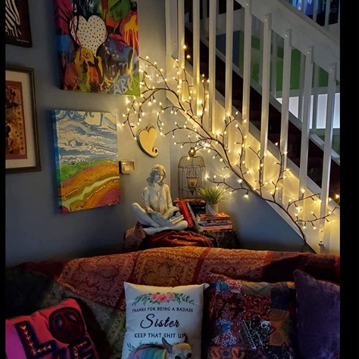 GlowNest - Directe kamerverlichting met aanpasbare lichtslinger