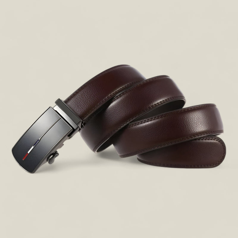 Benjie - Klassieke riem met slanke gesp en gepolijste afwerking voor een tijdloze look