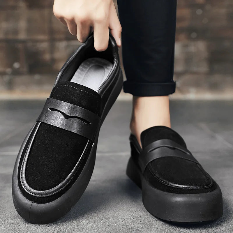 Daniel - Slanke Slip-On Loafers met Antislipzool