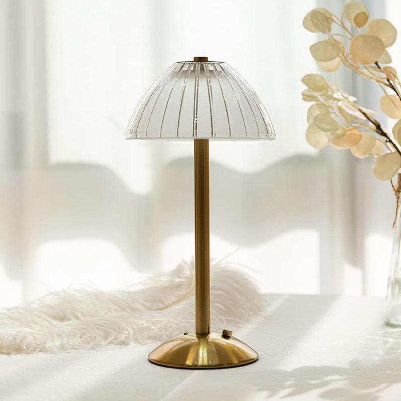 RadiantGlow - Draadloze Vintage Tafellamp voor moeiteloze stijl