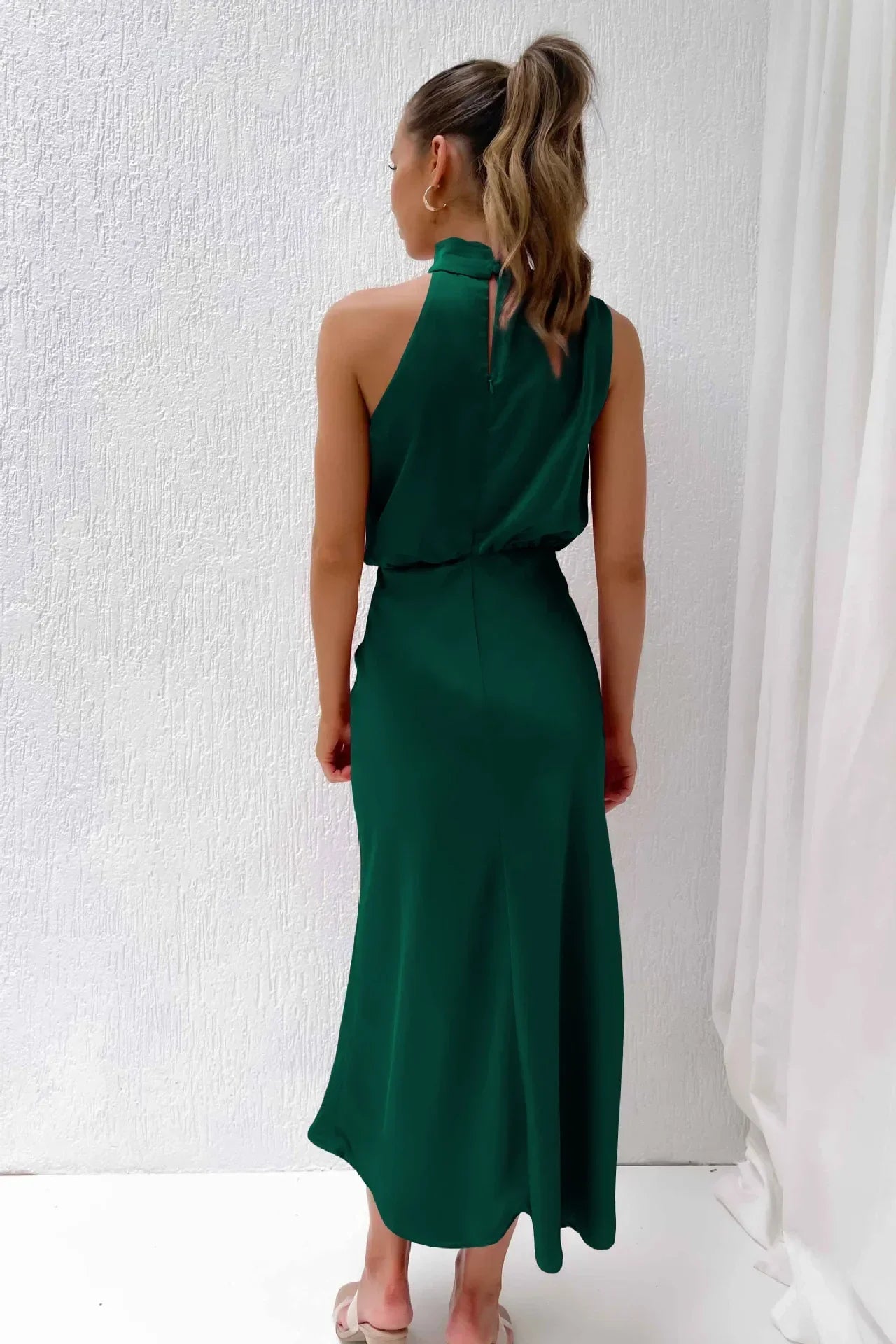 SilkElegance™ - Off Shoulder Jurk