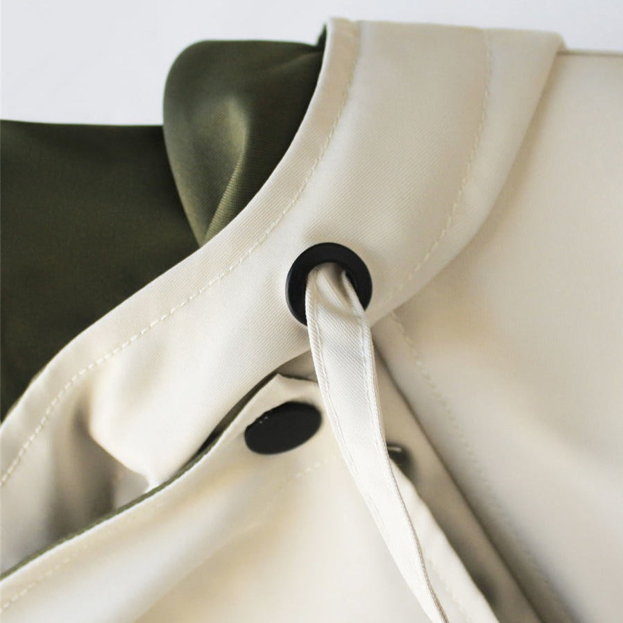 Lotte - legant waterafstotende trenchcoat met knoop vooraan