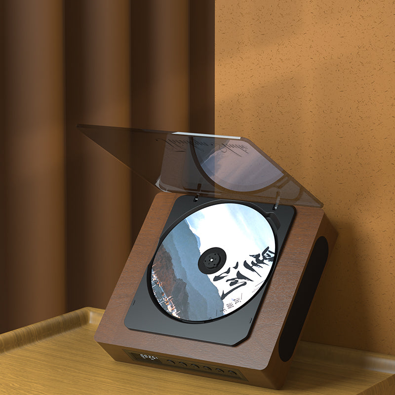 SoundEra – Draadloze Retro CD-speler met Bluetooth en Type-C Aansluiting
