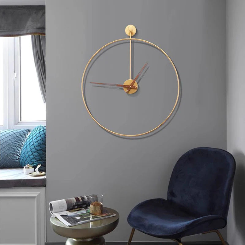 TimeSleek - Moderne Wandklok Voor Moeiteloze Elegantie