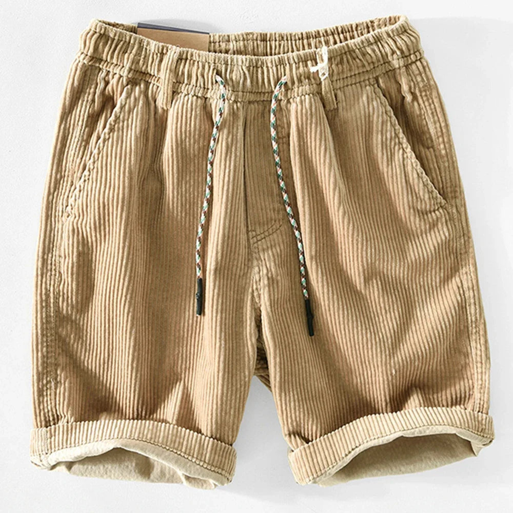 Lucian – Zomerse Bamboevezelshorts met Relaxte Pasvorm en Strakke Afwerking