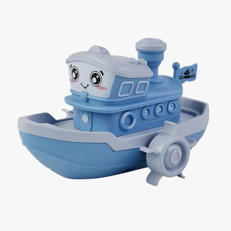 WasserSpass – Opwindbare badspeelgoedboot met afgeronde randen en compacte lichaamsvorm
