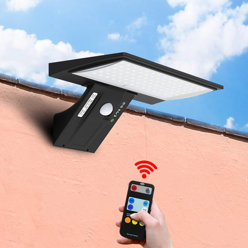 SolarGuard - Energiebesparende bewegingssensor LED-buitenlamp