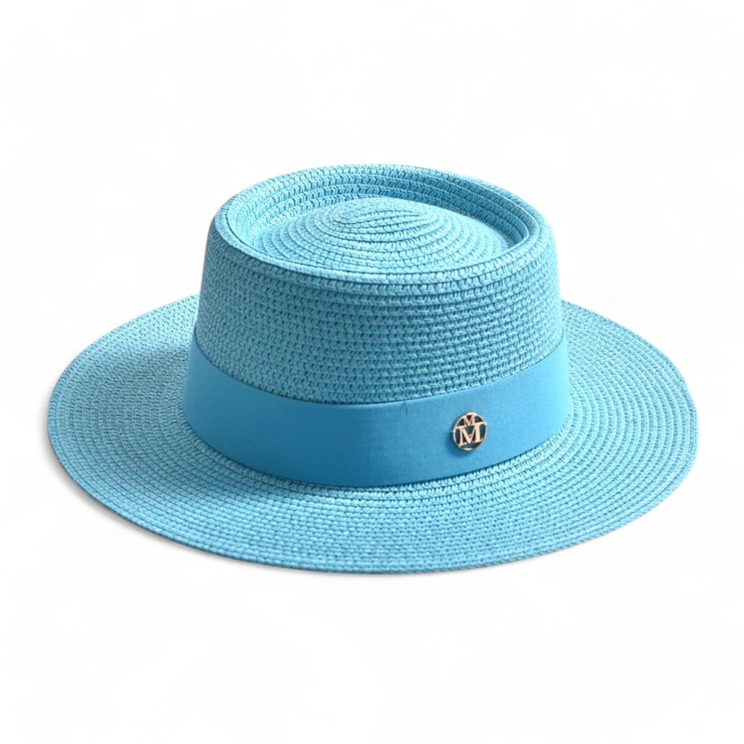 Variant image for Clara - Elegante Minimalistische Strohoed met Brede Rand-12