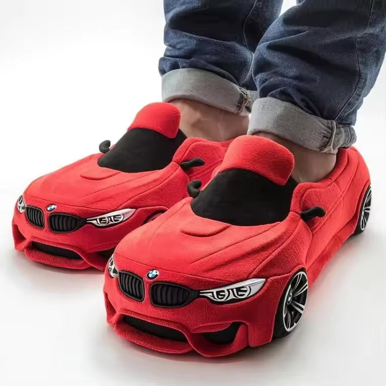 Anselm - Op auto's geïnspireerde pantoffels met antislipzool voor maximaal comfort