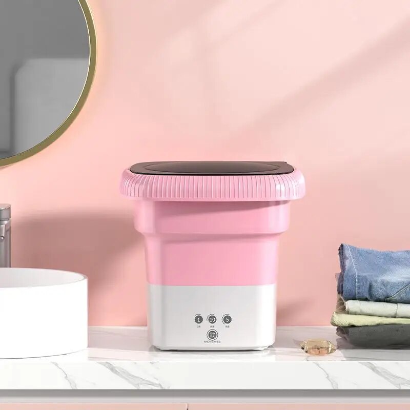FlexClean - Draagbare opvouwbare wasmachine voor slim wassen