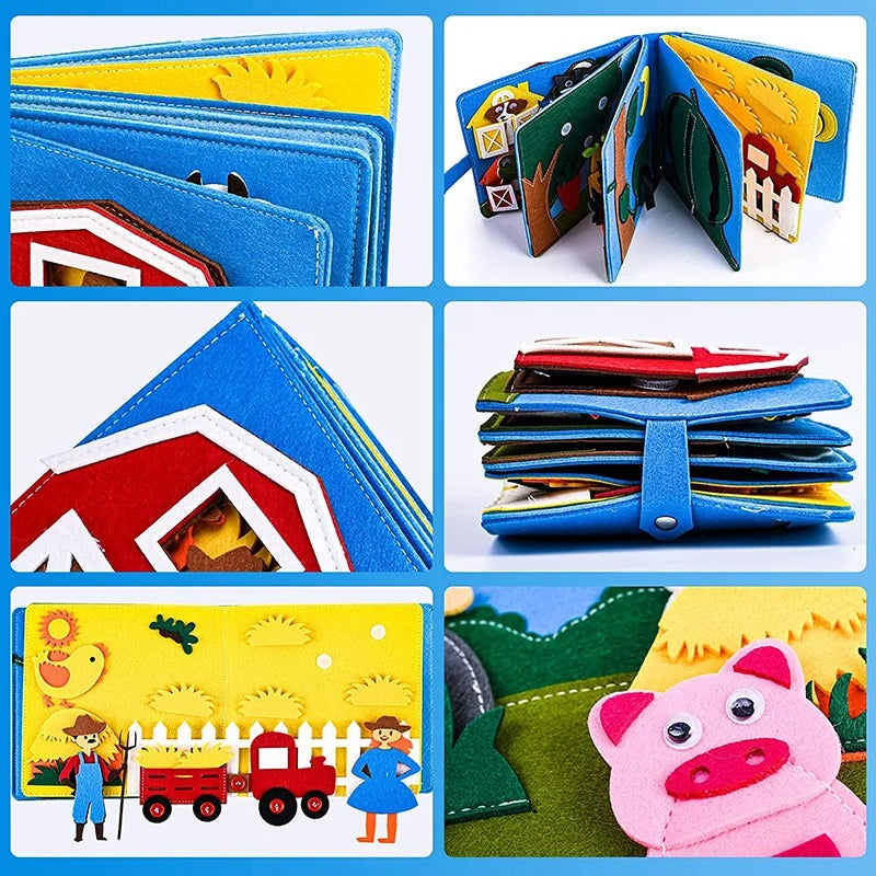 StoryBook - Montessoriverhalenboek met ontwikkelingsspelletjes