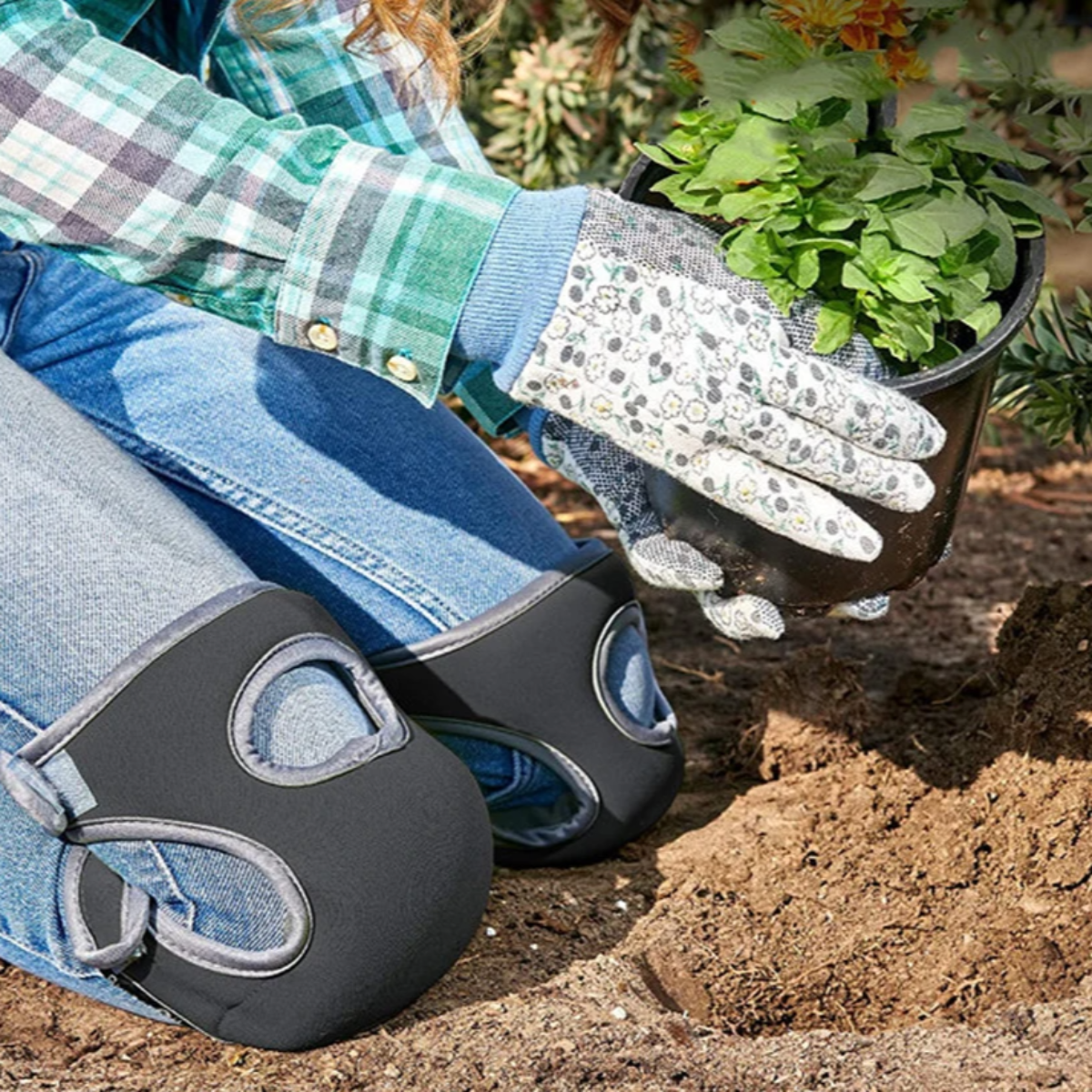 GreenEase - Duurzame kniebeschermers voor langdurig comfort in de tuin