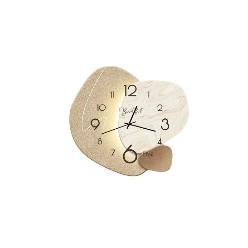 LuxeTime - Geraffineerde minimalistische wandklok voor eigentijdse interieurs