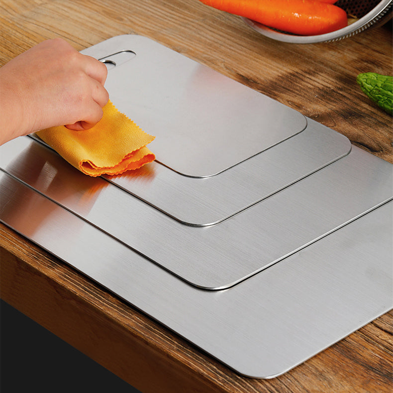 SteelForge – RVS Snijplank met Matte Afwerking