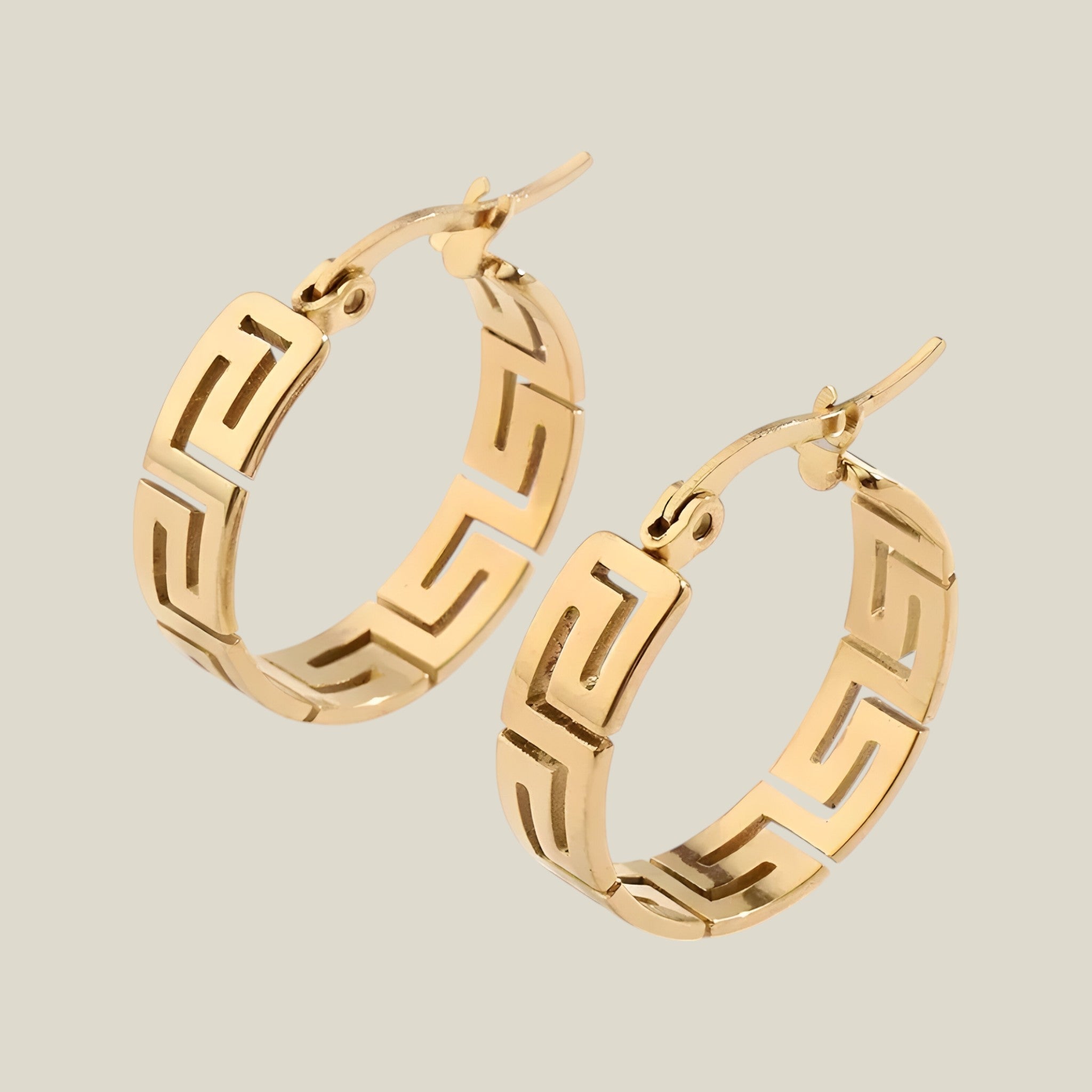 Emily - Tijdloze Elegantie Oorbellen met Sierlijk Grieks Geïnspireerd Ontwerp