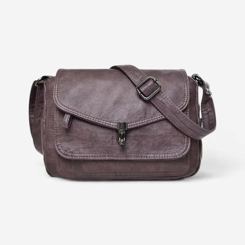 Audrey – Handtas met verstelbare schouderriem en meerdere ritsvakken