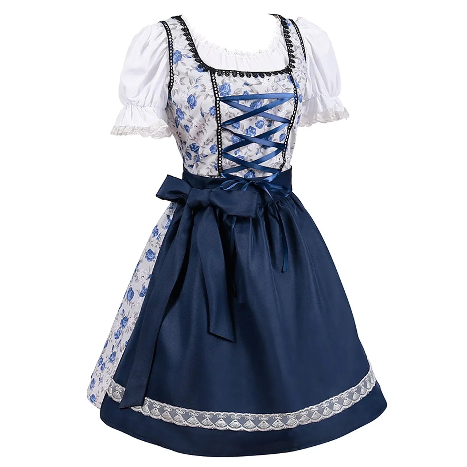 Christy - Delicaat kantontwerp met klassieke schort voor Oktoberfest Charme